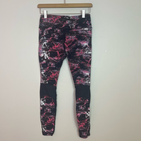 Pink and Black Tie Die Lululemon Leggings - Picture 1 of 7